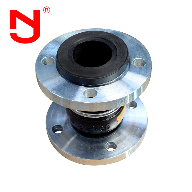 DN100 Conexão de articulação de expansão de borracha de esfera dupla em flange Tipo de expansão da articulação