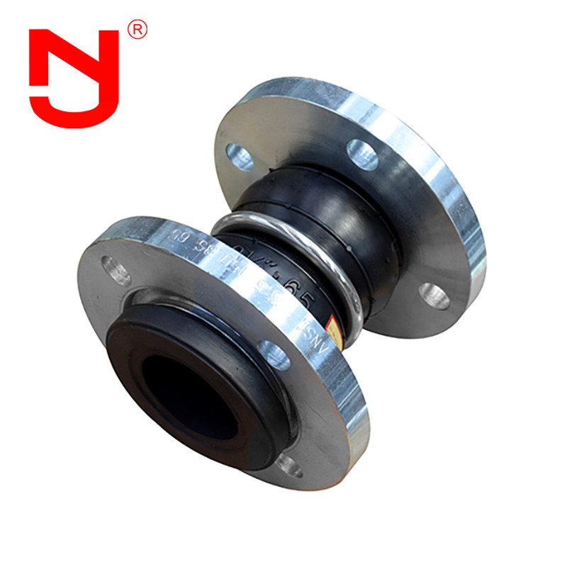 DN100 Conexão de articulação de expansão de borracha de esfera dupla em flange Tipo de expansão da articulação