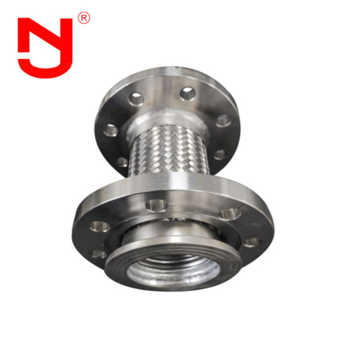 Conector flexível de tubos de tubulação de metal ondulado trançado com fio de aço inoxidável