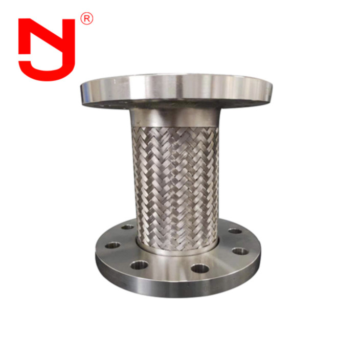 Conector flexível de tubos de tubulação de metal ondulado trançado com fio de aço inoxidável