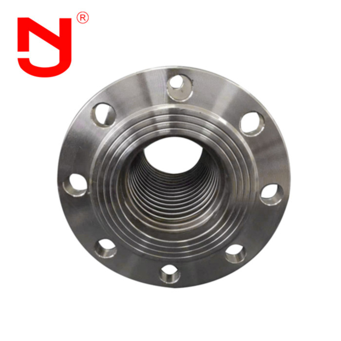 Conector flexível de tubos de tubulação de metal ondulado trançado com fio de aço inoxidável