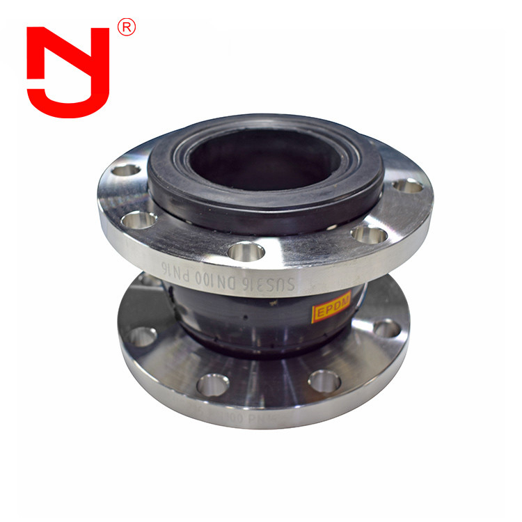 Compensador de borracha de tipo flange para expansão de tubos