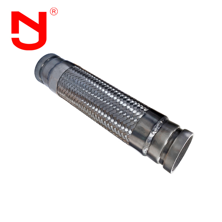 Conector de metal ranhurado conector de metal flexível de aço inoxidável trançado ondulado
