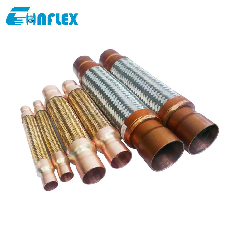 Mangueira flexível trançada de aço inoxidável resistente à corrosão com classificação de alta pressão e absorção de vibração para aplicações industriais