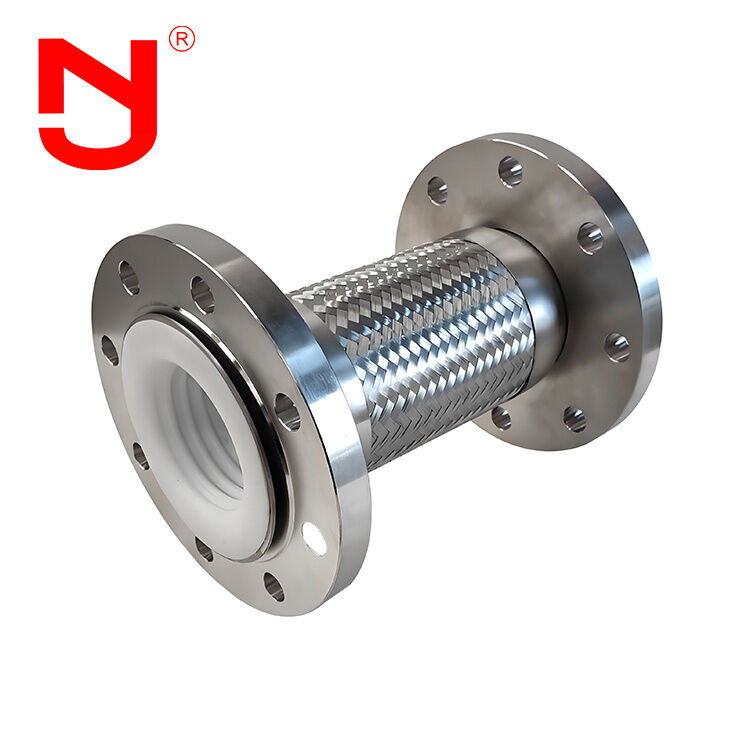 PTFE revestimento tubo de aço flexível mangueira de metal corrugada mangueira de gás flexível