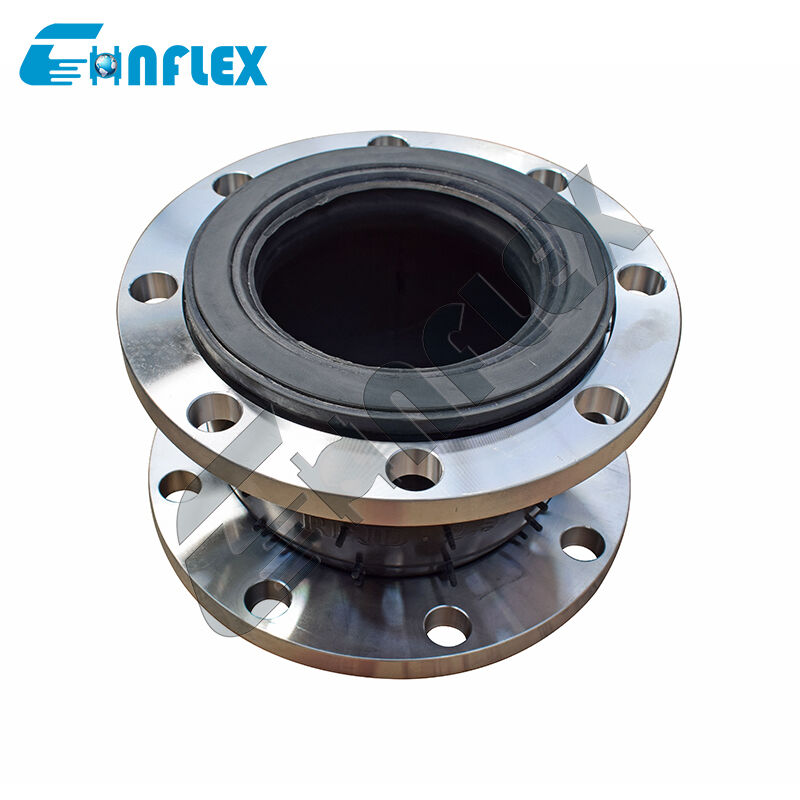 Tipo personalizado flange da junta de expansão do tubo flange de junta flexível de fole de borracha