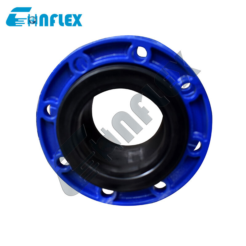 Tipo personalizado flange da junta de expansão do tubo flange de junta flexível de fole de borracha
