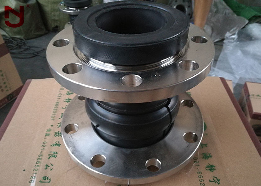 Conector comum da esfera gêmea, de borracha flexível de borracha 0.6-2.5MPa do acoplamento da tubulação