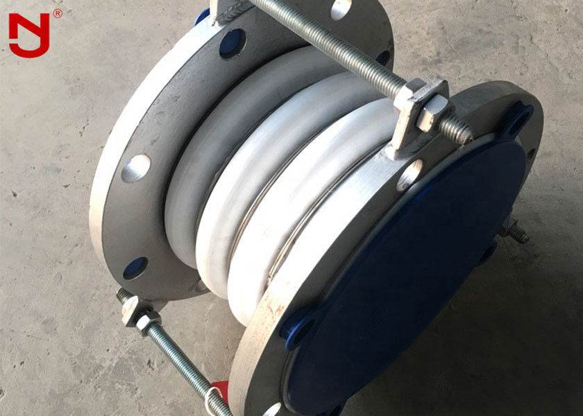 Cole não as junções de expansão dos foles de Ptfe corrugadas com a flange do ANSI das BS do RUÍDO