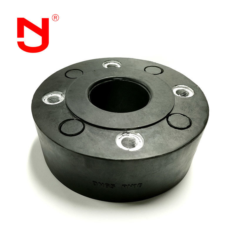 Amortecedor de borracha da vibração do conector da tubulação do metal da pressão 1.6Mpa máxima com flange de aço