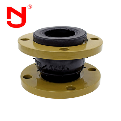 Aço carbono DN100 Uniesfera de borracha de expansão 200 ° F