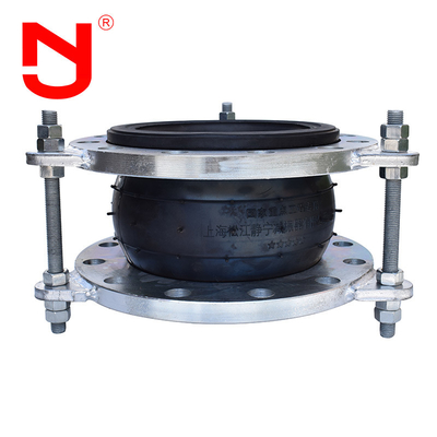 DN250 Junção de expansão de borracha de flange de barra de tração de limite