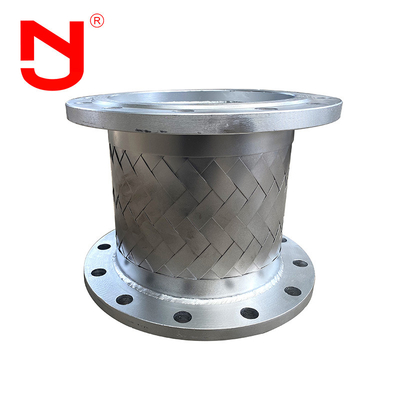 Fios de aço inoxidável trançados mangueira corrugada de metal articulação de expansão flexível