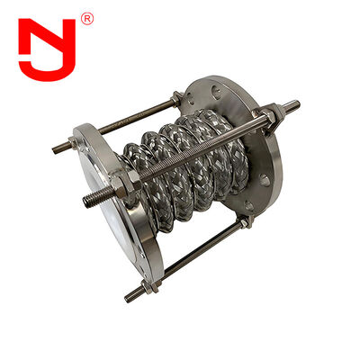 A flange fole SS316 junta de expansão flexível alinhada Ptfe de alta resistência