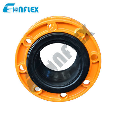 Isolador de vibração de bomba HVAC: Junção de borracha de flange flexível para redução de ruído de tubulação de edifícios comerciais
