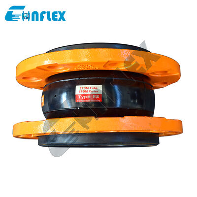 Loop de expansão de borracha de flange flutuante: acoplador de tubos flexível de fácil instalação para manutenção e alinhamento rápidos