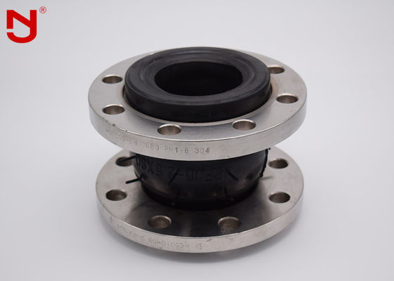 Pulverize junções de expansão revestidas da tubagem, compensador de borracha dos encaixes da junção de expansão de Epdm