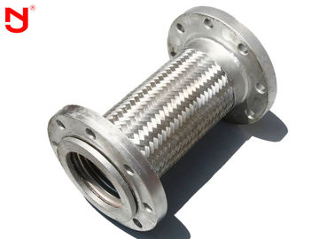 A mangueira trançada metal da flange, trançou Flex Connectors Non Vibration Noise SS 304