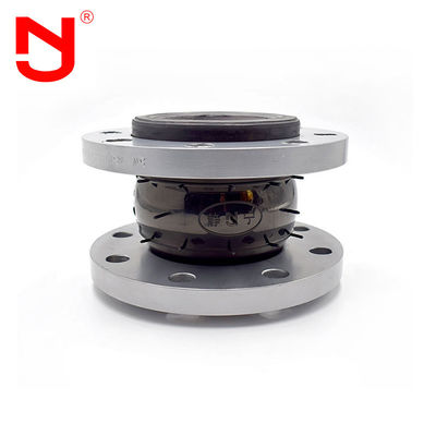 Junção de expansão de borracha de aço inoxidável da flange EPDM do metal para a tubulação