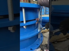 DN80 Junção de desmontagem de tubos JIS de dupla flange de expansão de limite para indústria leve